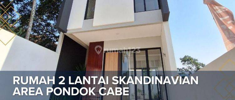 Rumah Skandinavia Tanah Lega Dp 0 Free Biaya2 dkt Lebak Bulus 1