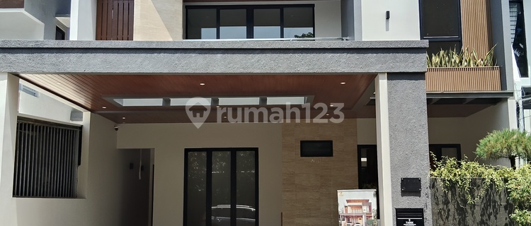 Rumah Mewah 2 Lt Siap Huni Konsep Modern Kontemporer Di Bsd 1