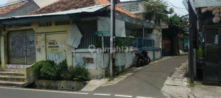 Tanah Ada Bangunan Tua di Senen Cocok Usaha Dan Kost Dekat Area Perdagangan 1