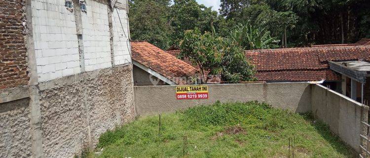 Dijual Cepat Tanah Pinggir Jalan Desa Sudah Di Pondasi Di Cileunyi Bisa Buat Ruko Atau Rumah 1