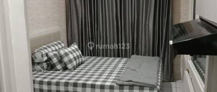 Disewakan studio full furnished lantai rendah di apartemen grand asia afrika 1