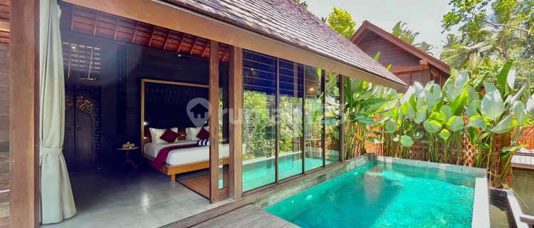 For Sale Villa in Ubud With Tropical Forest View And River 1