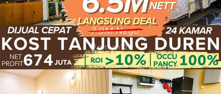 Hanya 1 Unit, Jarang Ada, Kost di Tanjung Duren Urban Residence 1