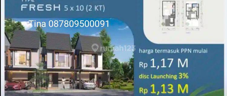 Cluster Elaia Citra Garden Serpong, Depan Sportclub 1