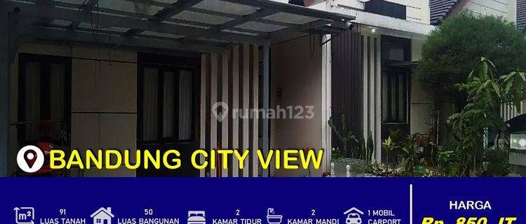 Jual Rumah Minimalis, Bandung City View, One Gate System 1