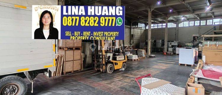 DIJUAL CEPAT .. TURUN HARGA GUDANG PLUIT SIAP PAKAI , BANGUNAN KOKOH , MURAH 25 JUTA SAJA PER METER 1