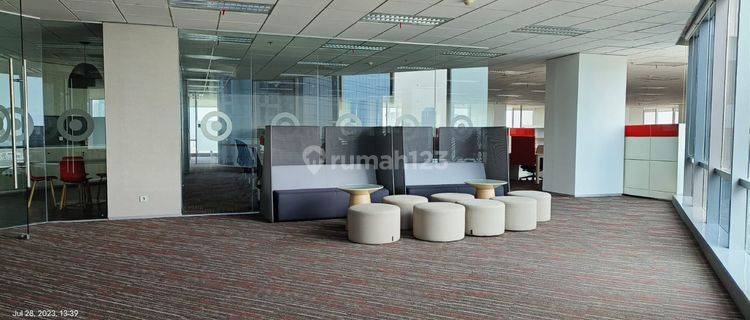 Kantor Fully Furnished Disewakan di Prudential Centre, Casblanca 1