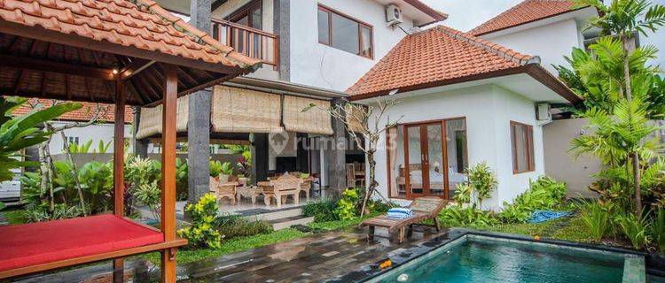 Leasehold Villa view sawah furnished Ubud Bali 1