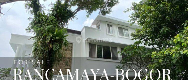 Rumah Mewah di Rancamaya Bogor Siap Huni 1