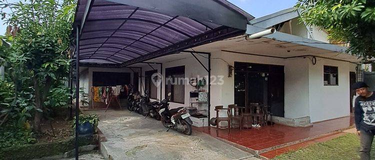 rumah lama hitung tanah pinggir jalan pondok bambu jakarta 1