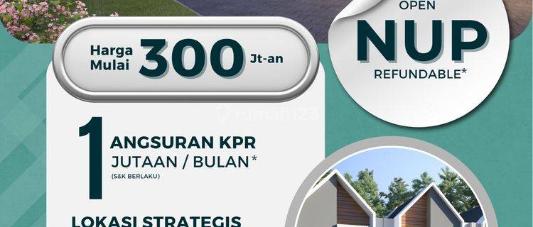 Rumah Hasbanna Land Juanda 300 Jutaan Dekat Bandara 1