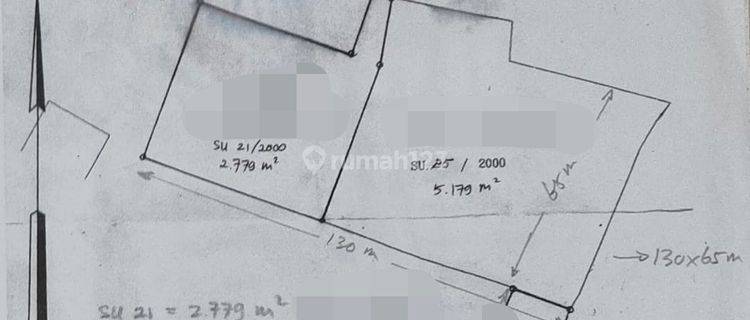 Dijual Tanah Kosong Jl. Salodong 1