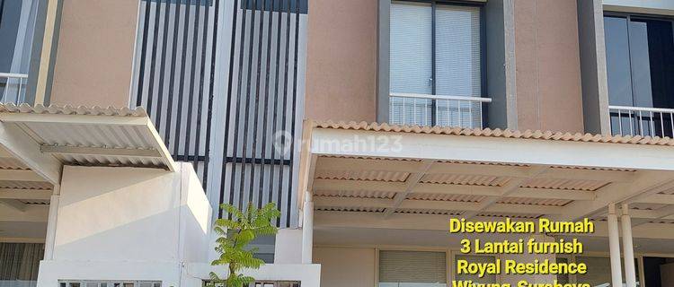 Disewakan Rmh 3lt Royal Residence Wiyung Surabaya Barat 1