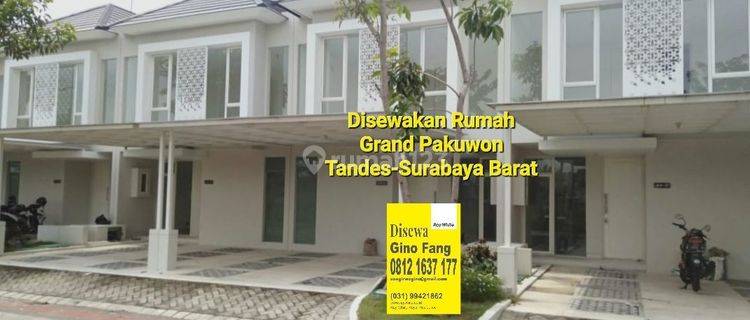 Disewakan Rumah Grand Pakuwon Tandes-Surabaya Barat 1