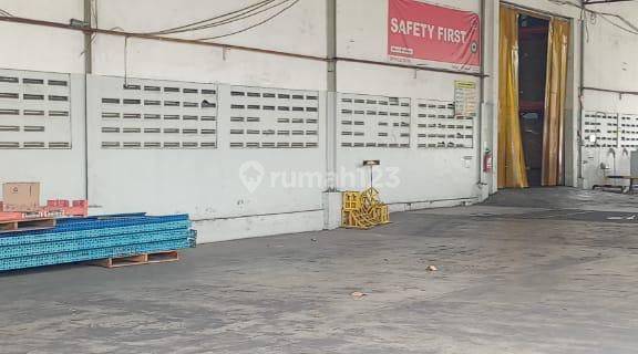 Gudang Pabrik Siap Pakai Kondisi Bagus Sangat Lokasi Dekat Gerbang Tol Cikarang Barat 1