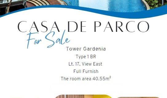 Dijual Apartement Casa De Parco 1 BR Bsd Tangerang 1