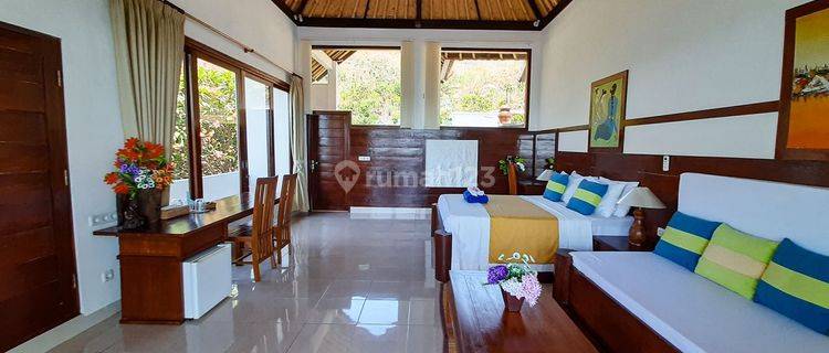 Villa Amed Beach di Bali View Laut 1