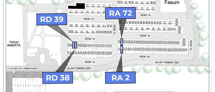 Dijual Ruko Ada 4 Unit Ready The Royal Crown Palace Tambakoso   1