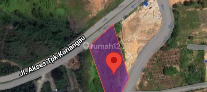 DIJUAL TANAH DI JALAN KARINGAU BALIKPAPAN LOKASI BAGUS 1