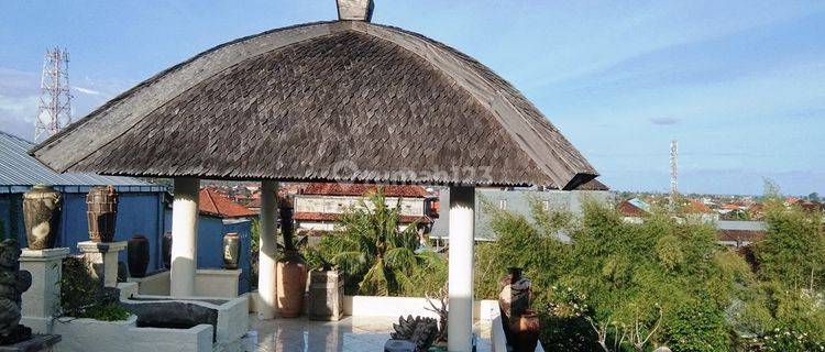 Gallery Building and Empty Land Behind It Batubulan Bali 1