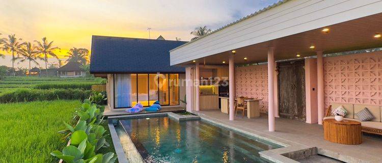 Villa View Sawah Cantik 2 Kamar Tidur Di Ubud Bali 1