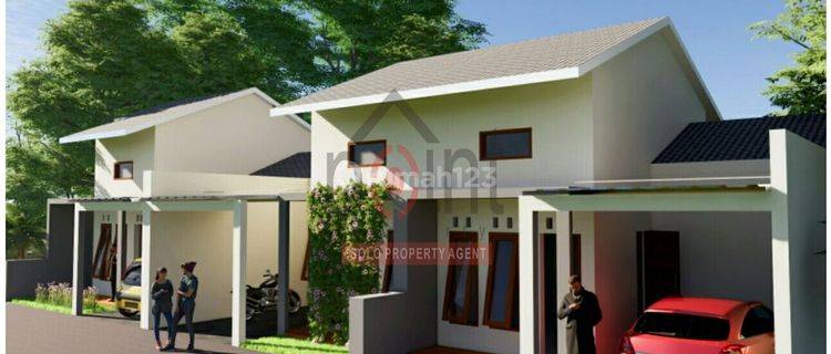 Rumah Cluster Konsep Mezzanine di Sragen 1