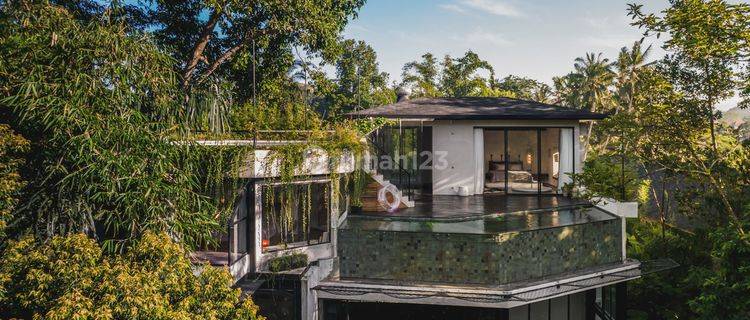 Vila 3 Kamar Tidur Mewah Dan Modern di Pusat Ubud 1