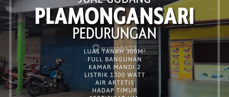 Dijual Gudang di Plamongansari Pedurungan Semarang
 1