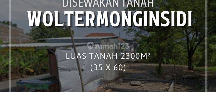 Disewakan Tanah di Woltermonginsidi Semarang 1