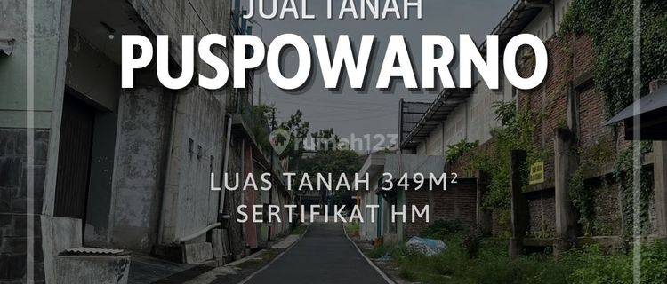 Dijual Tanah di Puspowarno Semarang 1