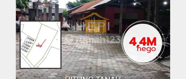 Rumah dan tempat usaha hitung tanah di Gayamsari Semarang 1