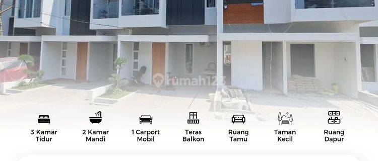 Rumah Dijual Tipe 2 Lantai Di Ceger Taman Mini Jakarta Timur Dekat Gerbang Tol 1