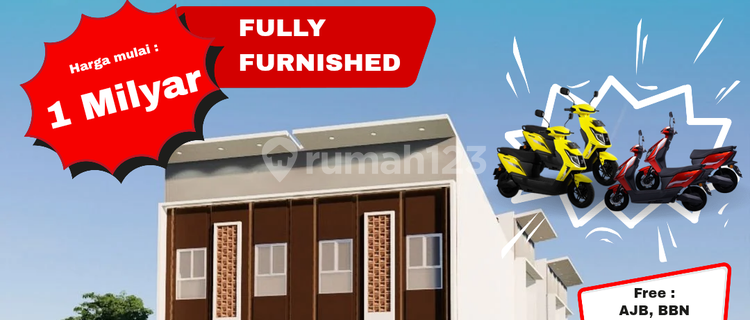 Dijual Kosan Fully Furnished Di Serpong Tangerang Selatan Dekat Universitas Pamulang  1