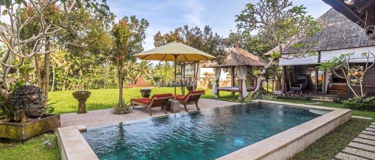 Leasehold 3 Bedroom Villa Surrounded By Rice Fields In Ubud  1