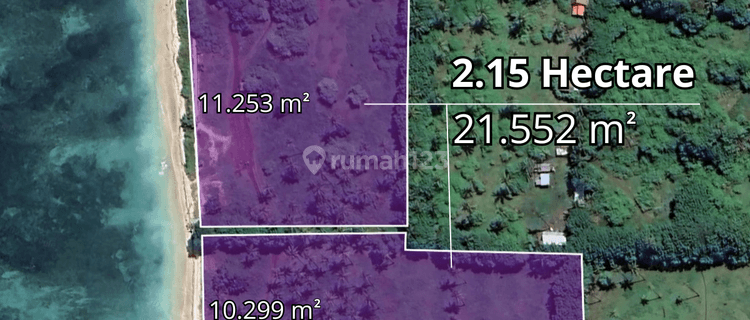 FREEHOLD A STUNNING BEACHFRONT IN GILI AIR (2.15 HA) 1