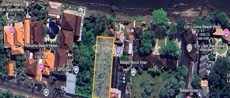 Freehold Beachfront Land 10 Are In Lovina singaraja 1