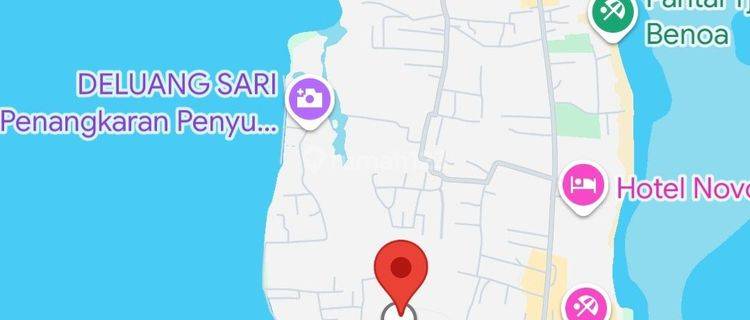 Tanah 1.080 M2 Shm Zona Kuning Di Tanjung Benoa Nusa Dua Balli 1