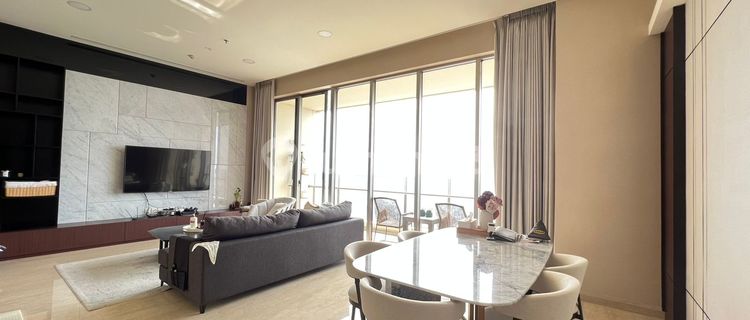 For Rent Apartment Pakubuwono Spring Tower Cherrywood 51st Floor, 2BR (Fully Furnished, Corner Unit) 1