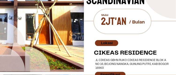 Rumah CIKEAS RESIDENCE Hunian Asri, Sejuk, Nyaman Tidak dilalui Sutet
 1