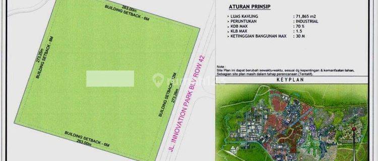 Tanah Kawasan Industri Cikarang 7,1 Hektar 1