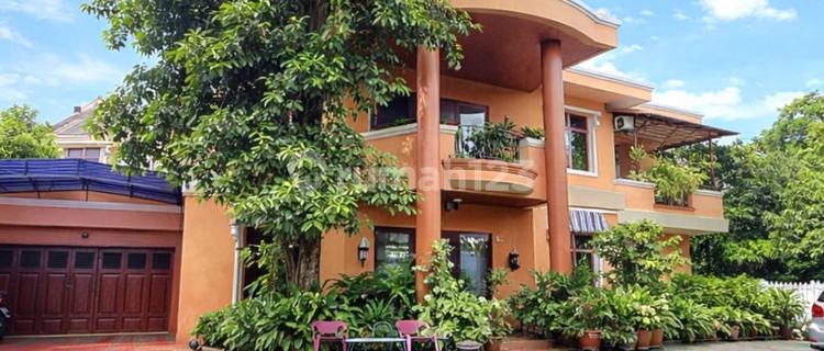 Tanah Luas Bangunan Besar Terawat Dua Lantai Terdapat Kamar Kost Dekat Pintu Tol di Jati Padang 1