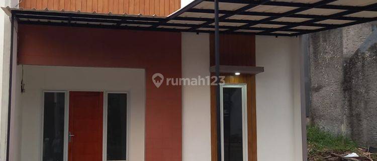 Rumah Cantik Tanah Luas Dalam Cluster di Kota Bogor 5 Menit Exit Tol 1