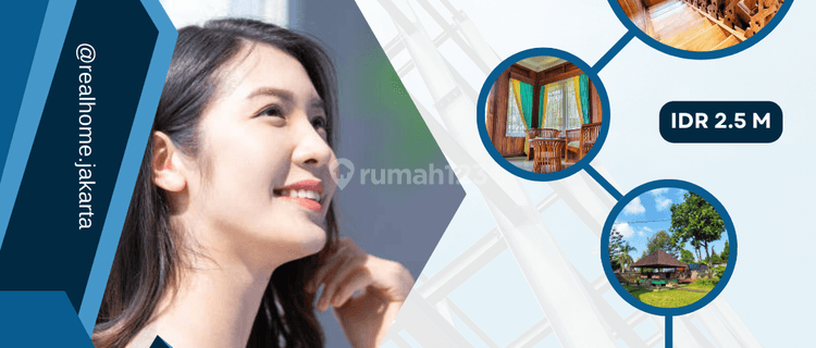 Vila Siap Huni SHM Strategis Cantik Cisarua Mega Mendung 1