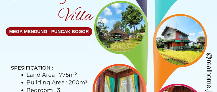 Vila Puncak Villa Puncak Mega Mendung Cisarua Bogor 1