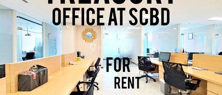 Treasury Office At Scbd Disewa, 318 Sqm Yani Lim 08174969303 1