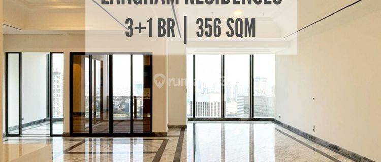 Sewa Apartement The Langham Residence, 3BR, Bagus, Semi Furnished, Ready To Move In, Direct Owner Yani Lim 08174969303 1