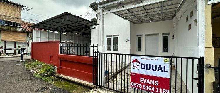 rumah hoek baru renov graha cahaya sakti 1