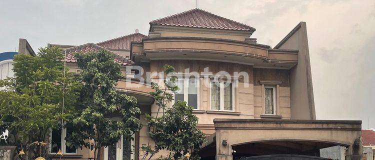 Rumah Classic mewah full marmer Raya villa taman telaga citraland surabaya 1