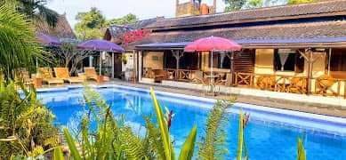 Dijual Villa + Restaurant Nuansa Pedesaan dekat Wisata New LS KSBN 1