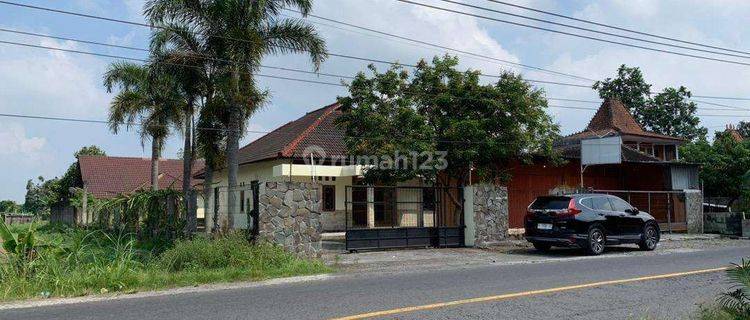 Tanah Tepi Aspal Bonus Rumah 500 Meter di Dkt Candi Prambanan  1